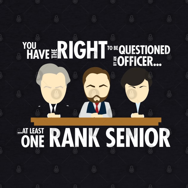 Right To Be Questioned by a Rank Senior by NerdShizzle